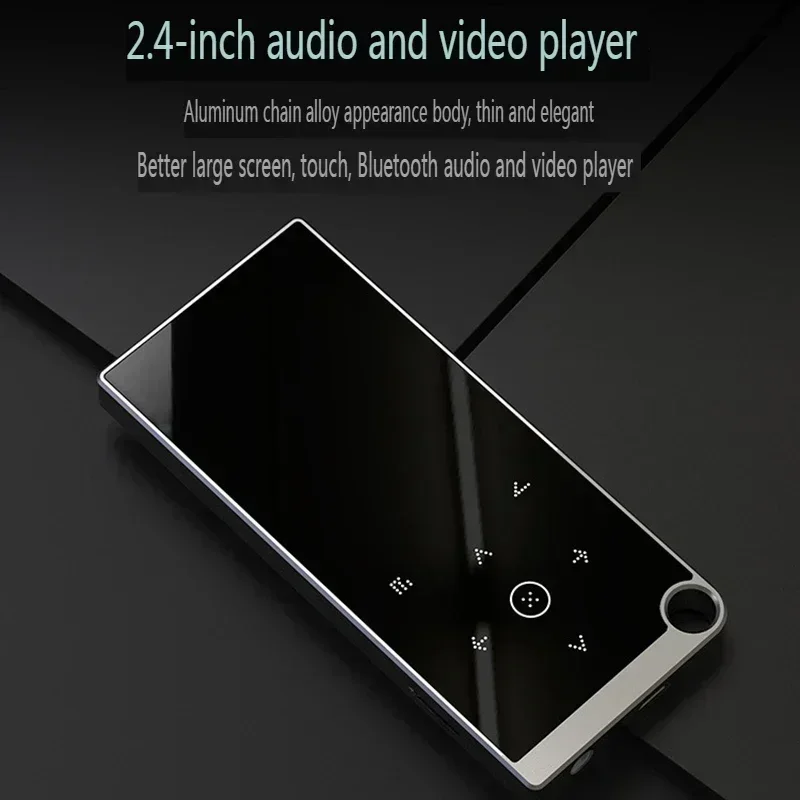 

New Bluetooth Lossless MP3 Music Player Portable Audio Walkman with Video Player 2.4 inch Screen