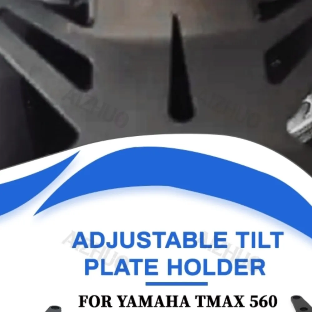 

For Yamaha T-MAX 560 TMAX Tech MAX 2022-2025 Fender Eliminator TMAX560 Motorcycle Adjustable License Plate Relocation Bracket