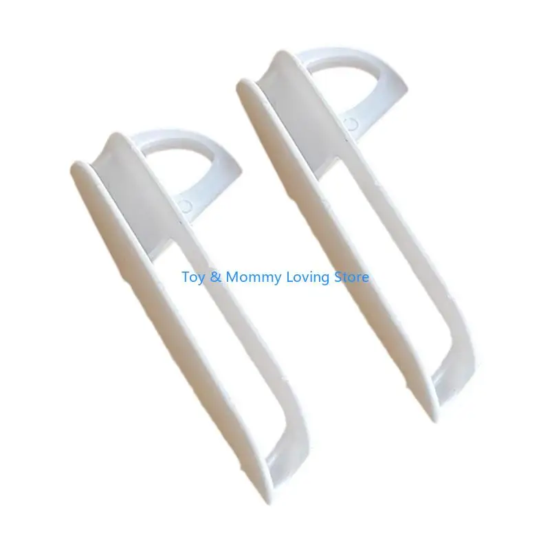 Y1QF 2 قطعة مشبك حزام أمان سريع التحرير لكراسي تناول الطعام للأطفال الصغار، أبازيم آمنة سهلة التجميع، تصميم خفيف الوزن #1