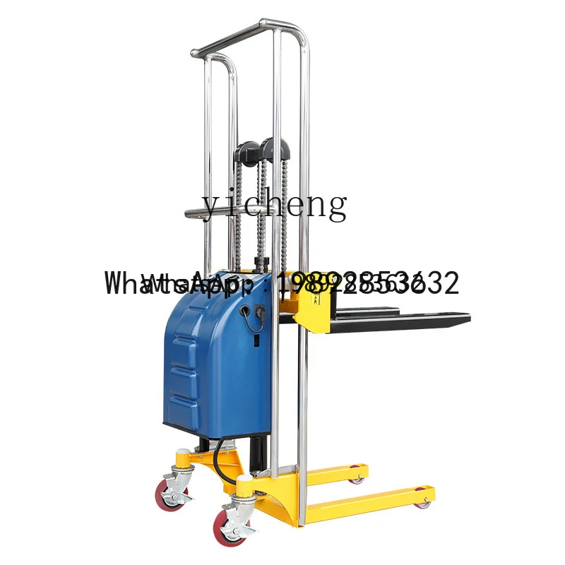 Портативный штабелер ABB, полуэлектрический гидравлический грузовик, противоскользящий и герметичный цилиндр, полуэлектрический вилочный погрузчик