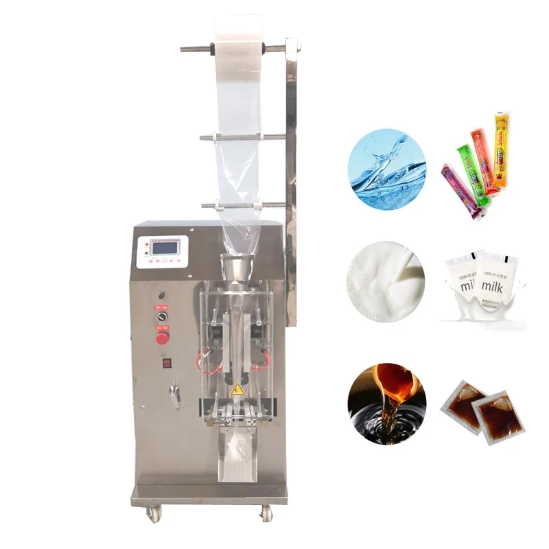 3-500ml Small Business Liquid Water Bag Packaging Machine Automatic Quantitative Liquid Packaging Sealing Machine