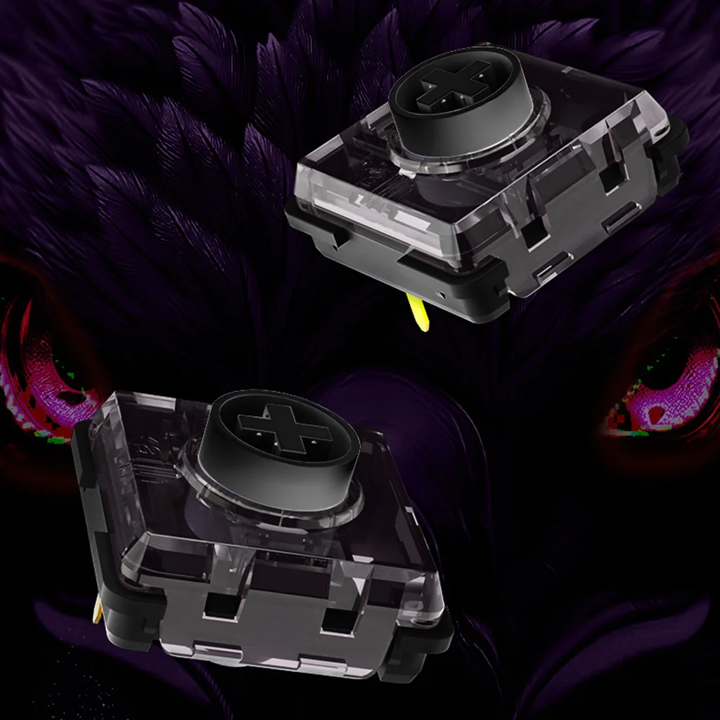 Kailh Black Iris Mini Switch 30g Light Actuation Force Low Noise  Low Profile Switch Ultra-responsive Mechanical Keyboard Switch - view 2
