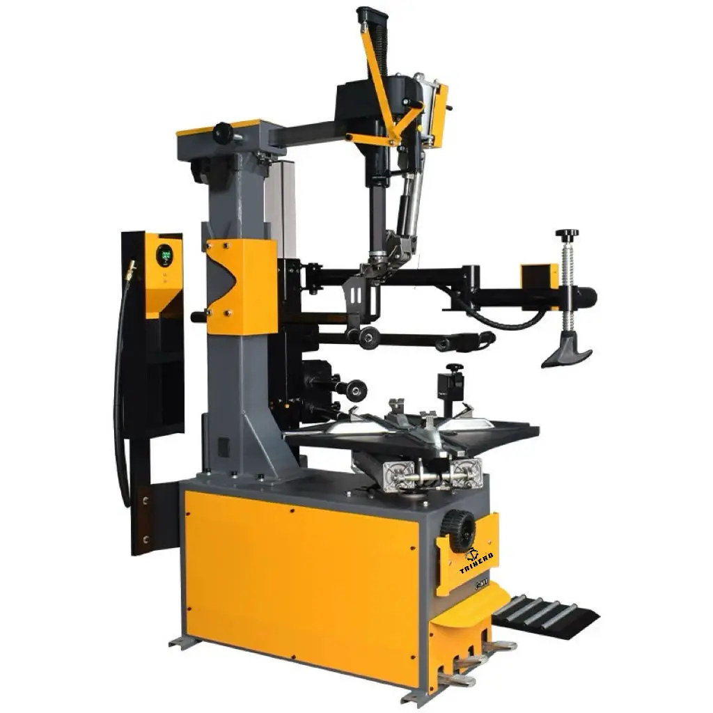 Trihero Excellent CE Customizable Swing Arm High Power Variable Speed Motor Direct Factory Outlet Car Repair Tire Changer