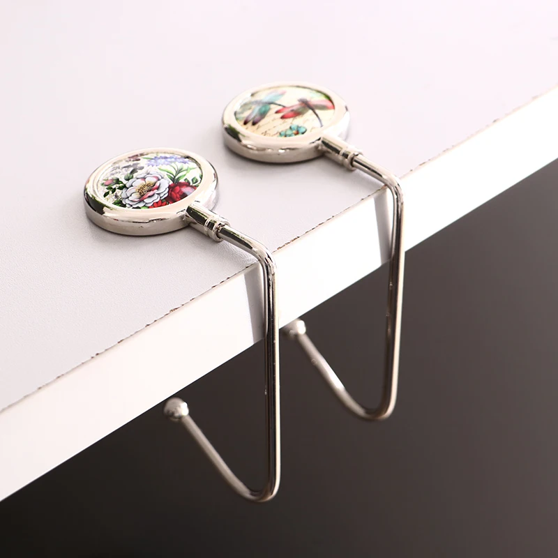 Bag Hook Portable Foldable Folding Table Purse Bag Hook Hanger Holder Handbag