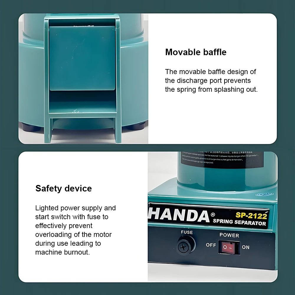 SP-2122 Separatori a molla Apparecchiature di separazione industriale Separazione e divisione automatica delle molle Risparmia tempo e sforzo