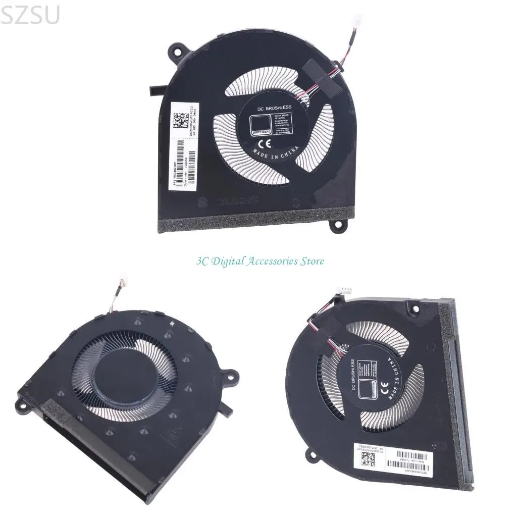 

SZSU Efficient CPU GPU Metal Fan Replacement for Spectre 16inches 16-F16T-F 16-F1013DX 16-F0023DX Cool and Efficient