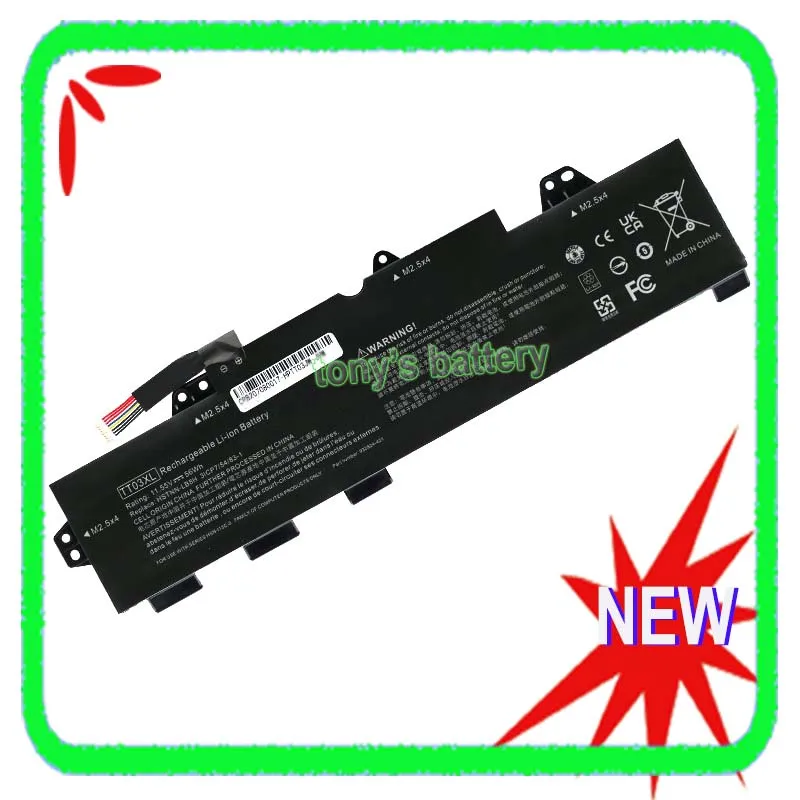 

New TT03XL Battery For HP EliteBook 755 850 G5 850 G6, ZBook 15U G5 G6 Series HSTNN-DB8K HSTNN-LB8H 932824-421