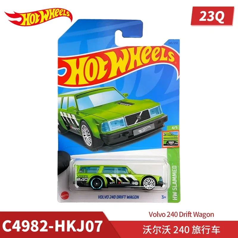 Original 2023 Case Q Hot Wheels C4982 23Q Posche 911 Turbo Land Rover Audi Quattro Alfa Romeo Gtv 1/64 Toy Car Hotwheels Diecast