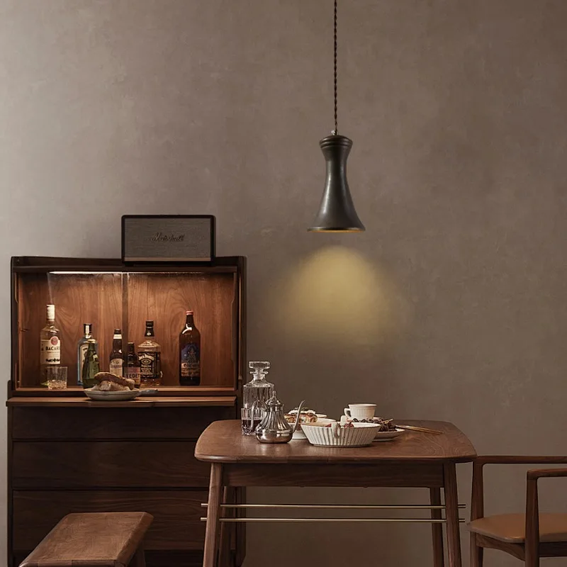 Medieval small chandelier, all-copper restaurant decorative chandelier, retro cafe bar chandelier, homestay atmosphere
