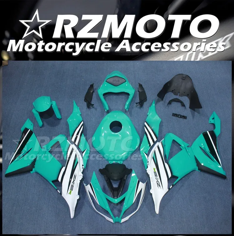 

Новый комплект обтекателей из АБС-пластика подходит для KAWASAKI ZX-6R 636 2013 2014 2015 2016 2017 2018 599 13 14 15 16 17 18 комплект обтекателей небесно-голубого цвета