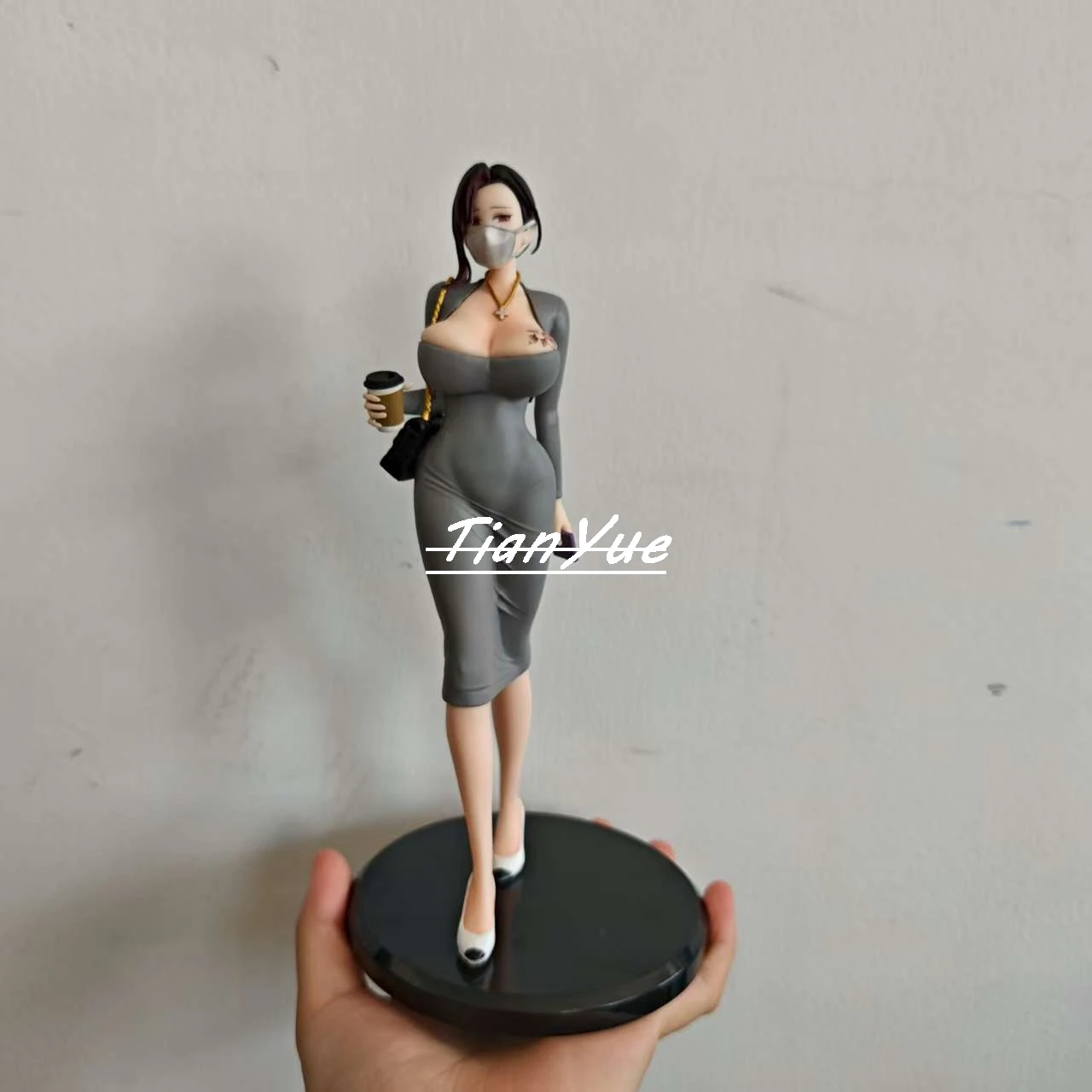 Зрелая и очаровательная девушка, рабочие женщины, аниме, ПВХ, фигурка, модель игрушки, 23 см