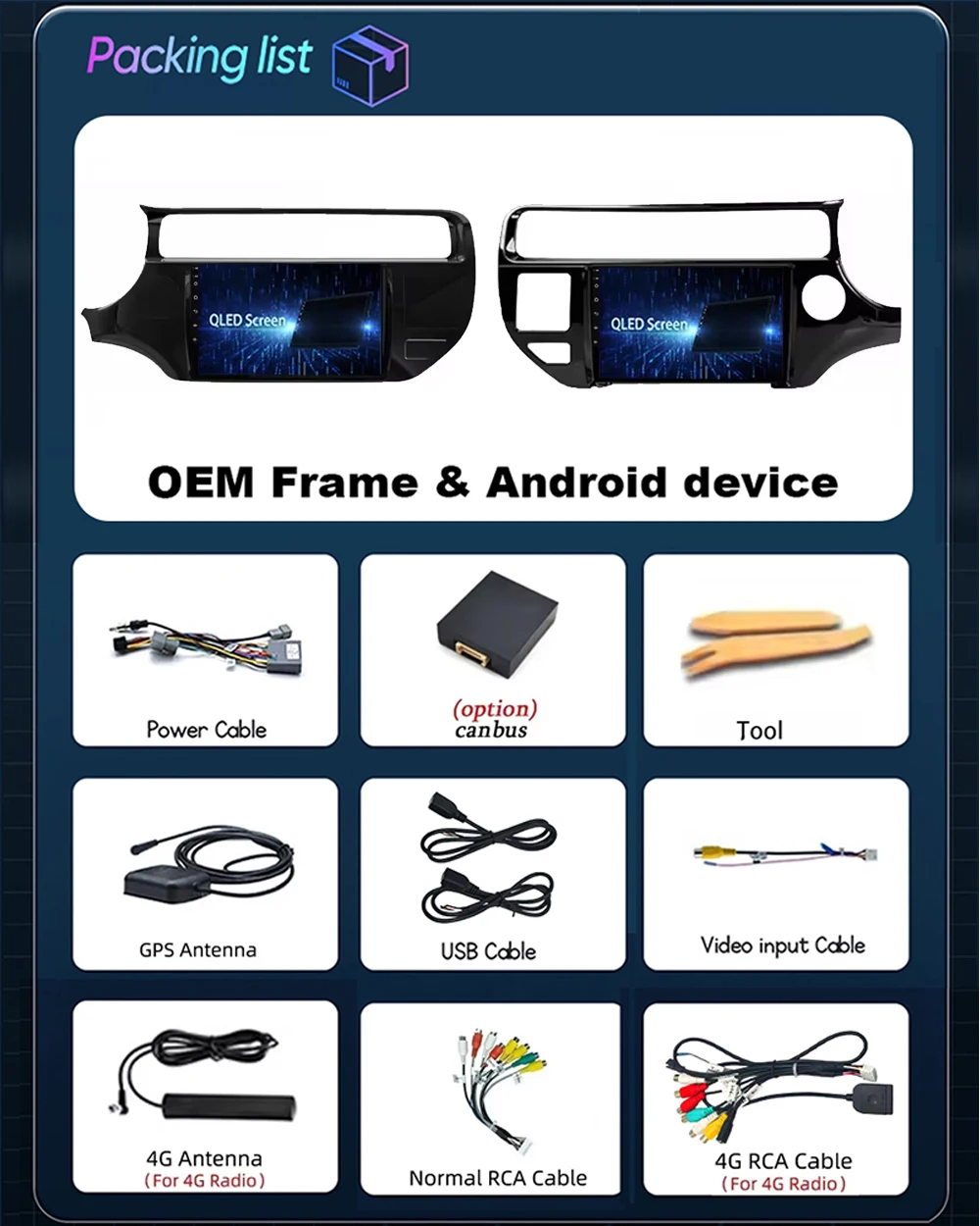 Android Car Radio For Kia RIO K3 2015-2017 LHD RHD Multimedia Auto Player Touch Screen GPS Navigation No 2din DVD 5G Wifi Video view 4