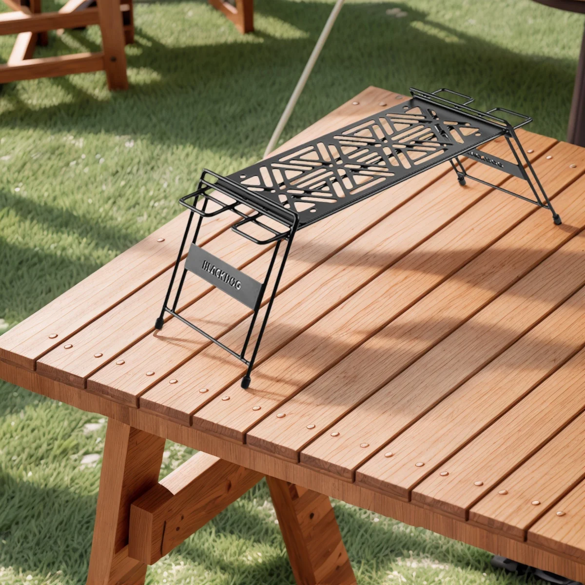 

Mini Camping Table Multi-Function Barbecue Accessory Shelf Portable Outdoor Picnic Rack for Outdoor Barbecue