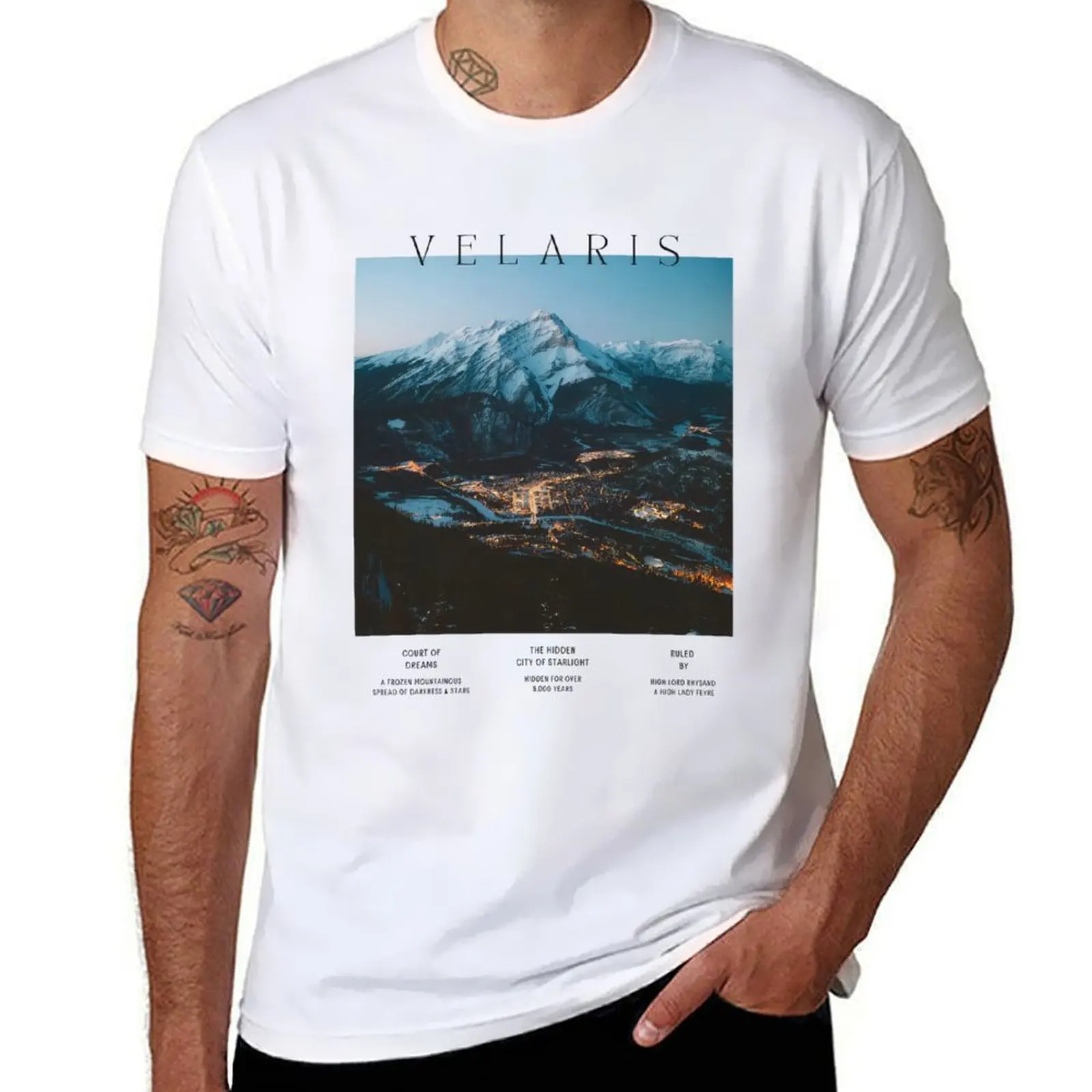 

Velaris Acotar T-Shirt t shirts for man pack cotton t shirt for man 100 percent cotton