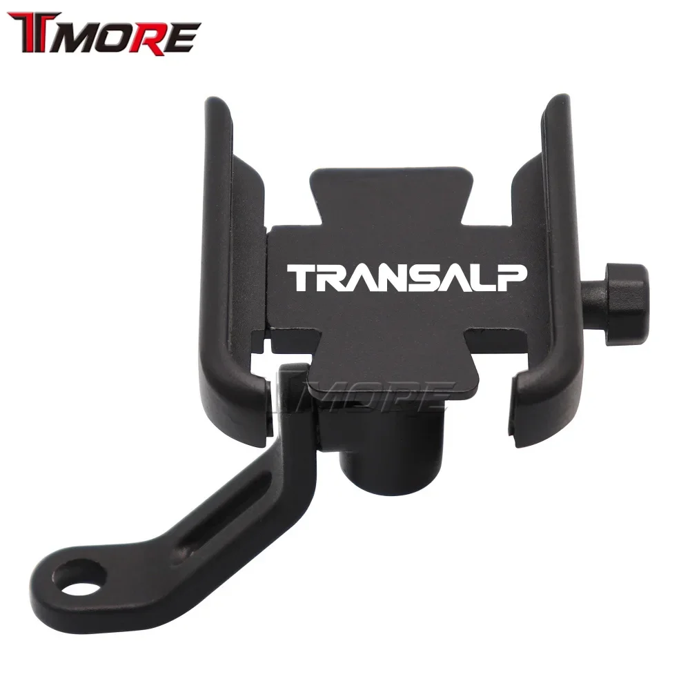 For HONDA TRANSALP XL 600 650 700 V XLV XL600V XL650V XL700V Motorcycle Handlebar Rearview Mobile Phone Holder GPS Stand Bracket