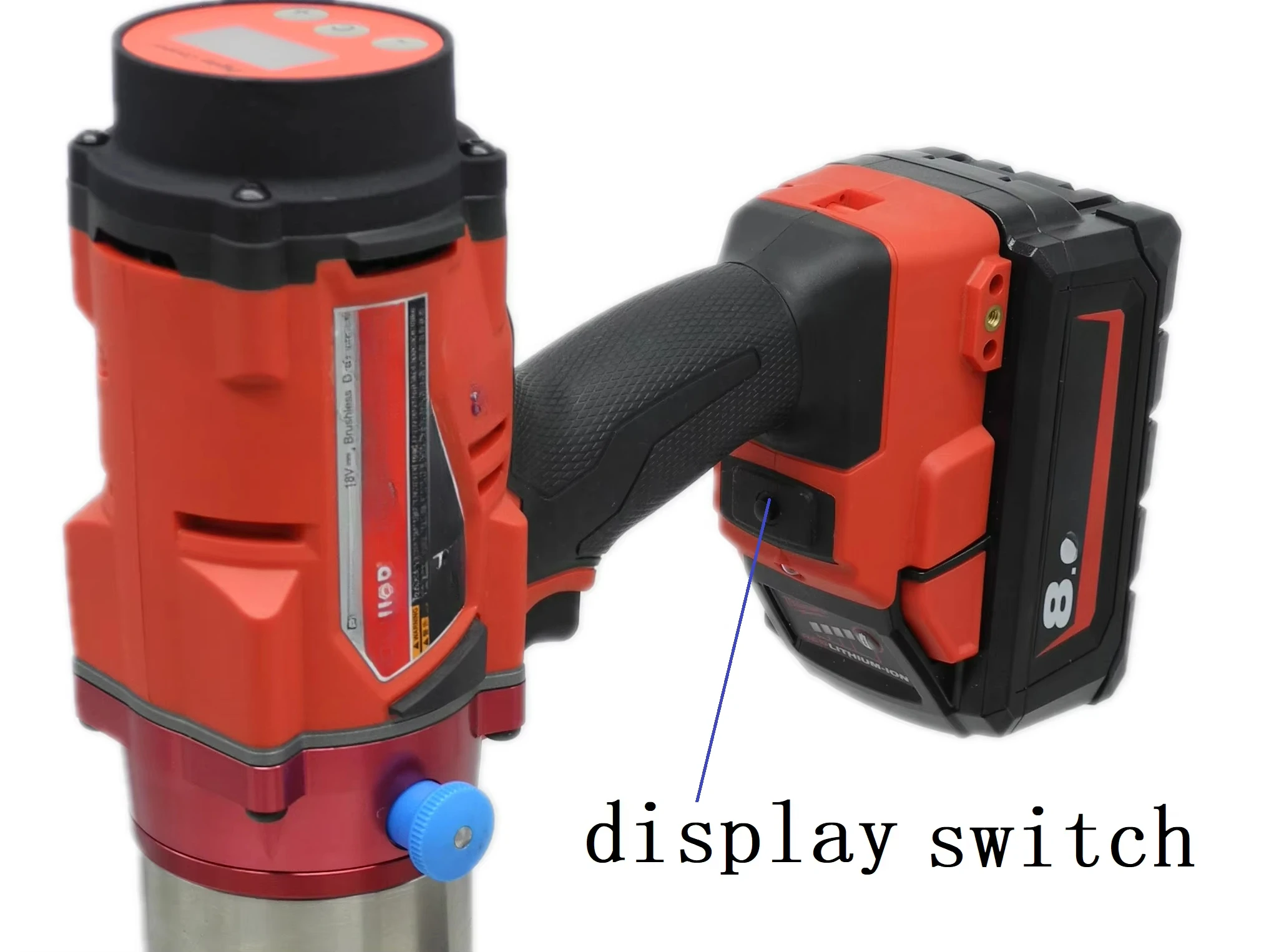 Multiplicateur de couple de clé dynamométrique sans fil de batterie au lithium de 800Nm