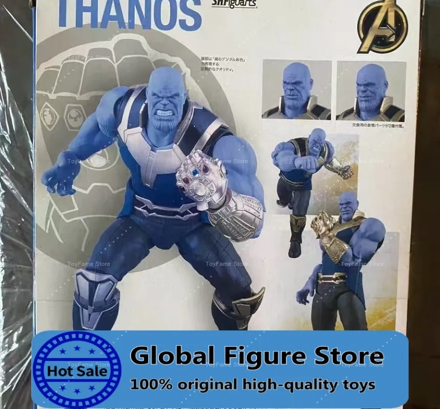 

In Stock Bandai S.H.Figuarts Series Genuine Collectible Figures "Avengers 3: Infinity War" Thanos Movable Figure Collection Gift