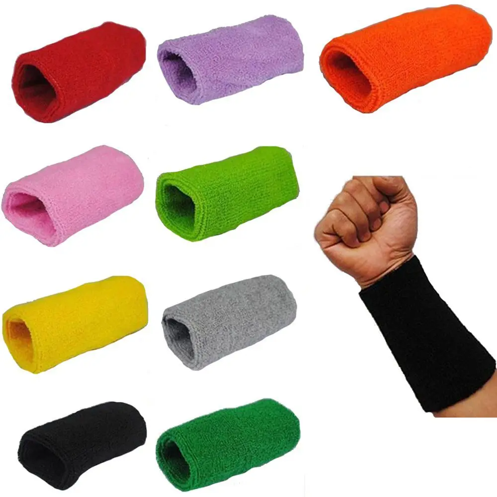 Cricket Aerobics Badminton Tennis Gym Basketbal Wristband Arm Band Sweatband Sweat Band