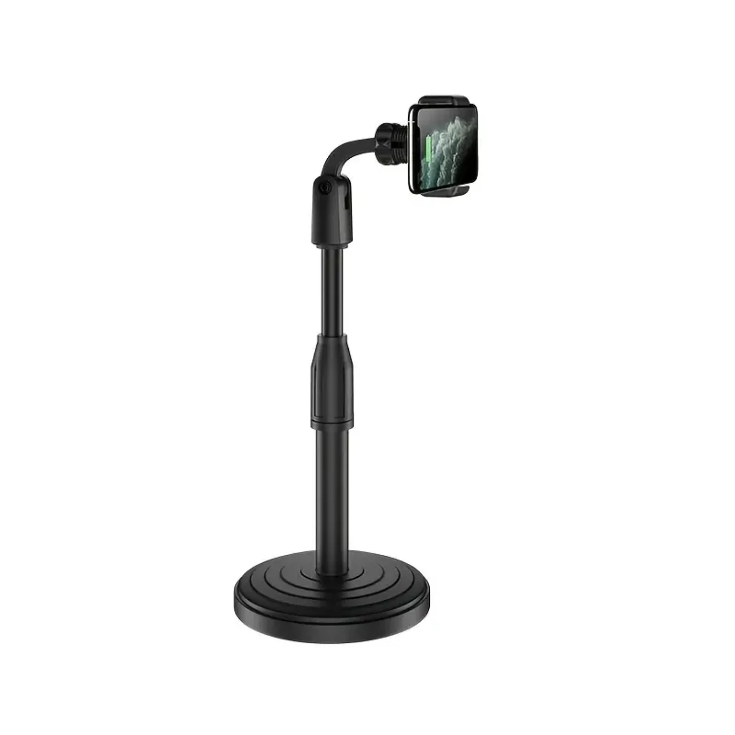 

Cell Phone Stands,Lazy Phone Holder,Thick And Friendly Phone Live Stand,360 Degree Adjustable Angle And Height Desktop Phone Sta