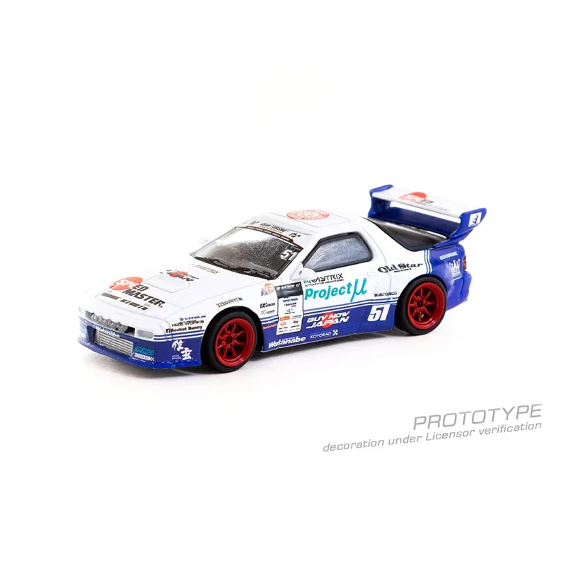 

TW In Stock 1:64 Pandem RX7 FC3S Drift Diecast Diorama Car Model Toys Tarmac Works Gift