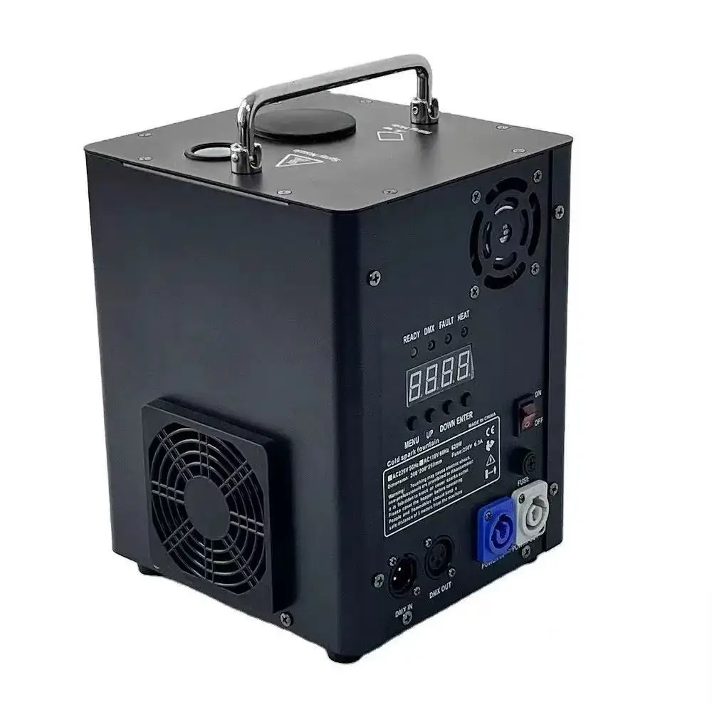 650W Cold Sparks Machine Indoor/Outdoor Electronic Flower Spraying Machine Fire-work Machine for Wedding Show Party