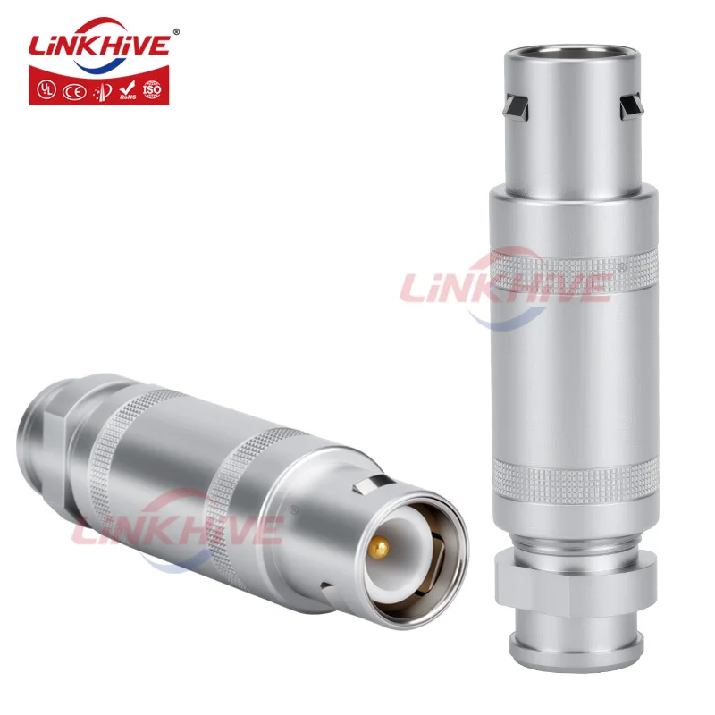 

Compatible for LEMO S Series Single Contact Coaxial Push Pull Self-locking Circular Connector 00S 0S 1S 2S 250 275 Pin Male Plug