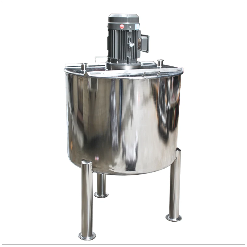 

Food Grade Stainless Steel Juice Beverage Mixing Tank / Heating And Cooling Mixing Tank With Agitator