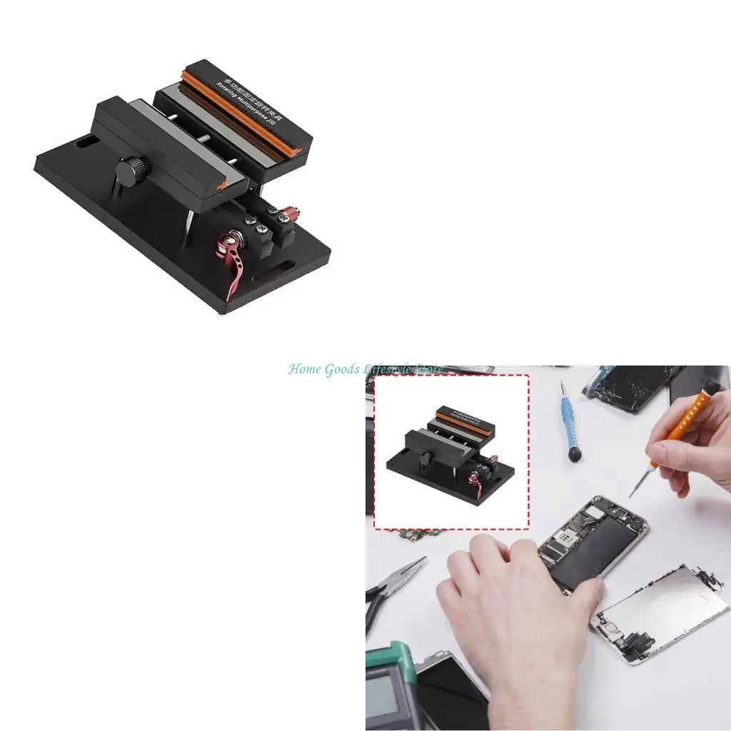 E74E 360 Degree Mounting Clamp Remove The Back Cover Glass Repair Rotating Fixed Fixture Remove The Glass Back Cover