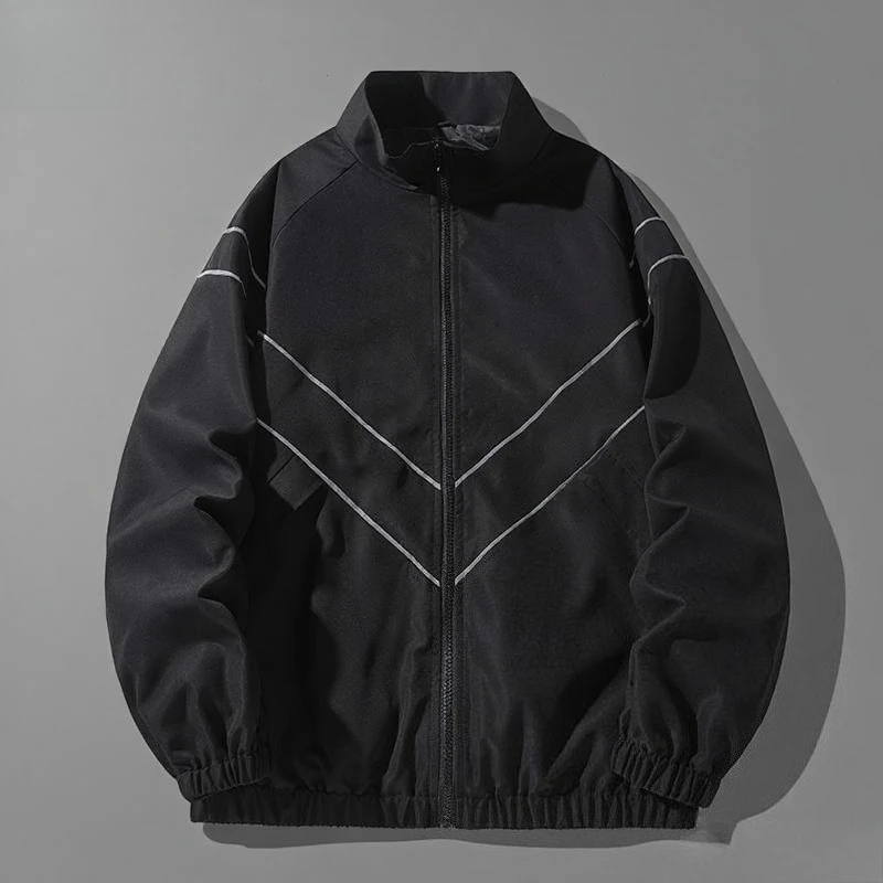 

2025 Men's Jackets Streetwear Outdoor Casual Jackets Male Autumn New Trend Windbreak Coat Couple Fashion Loose Zipper Loose Tops