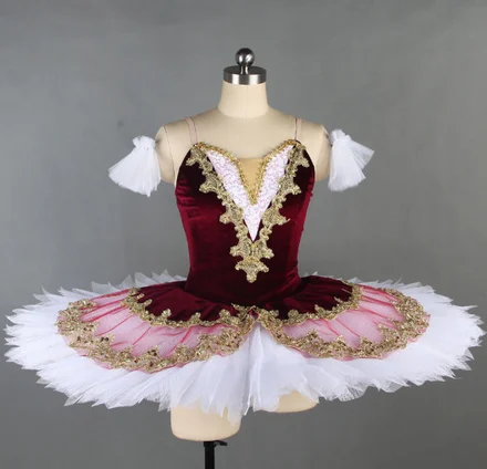 新しい女の子用大人バレエダンスドレス子供用プロバレエパフォーマンスドレス白鳥の湖チュチュドレス