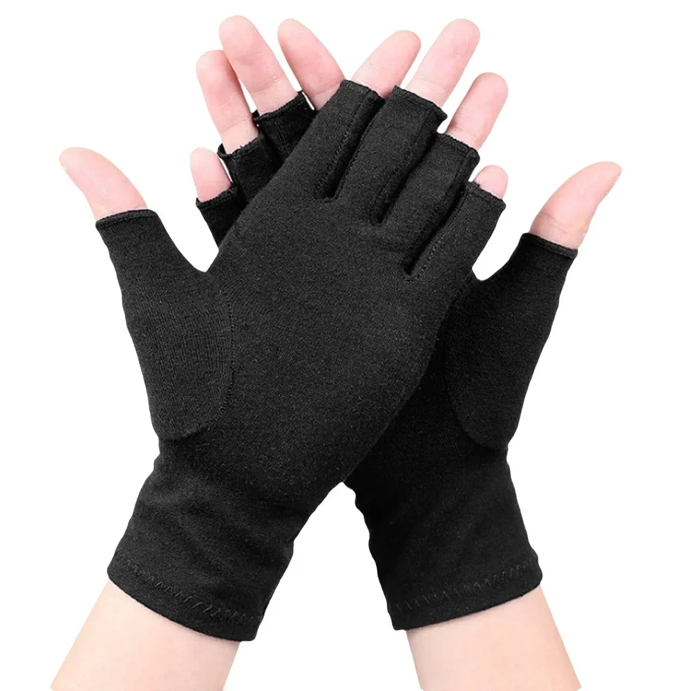 Compression Arthritis Gloves Cotton Joint Pain Relief Wrist Support Hand Brace Women Men Therapy Wristband Compression Gloves