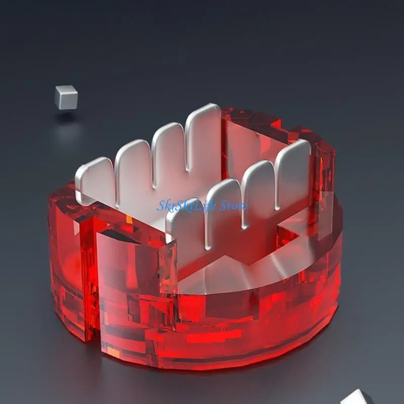 

E65E 100-Pack 3 Port Crimp Connection Terminals Waterproof Red Clear K3 Connector