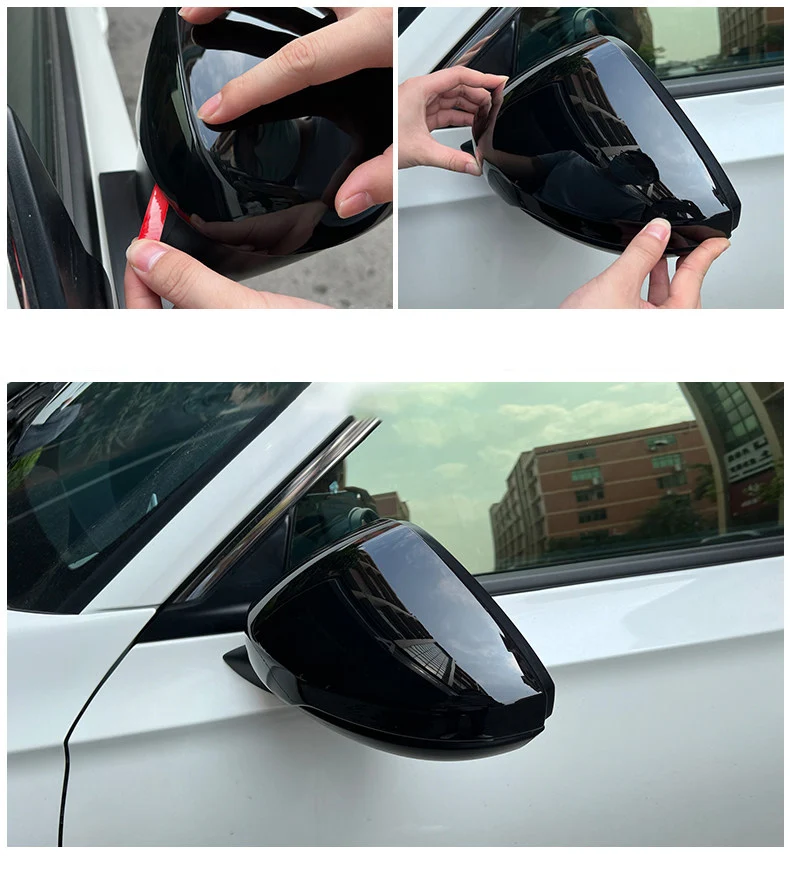 Exterior Body Kit for Honda 11th Gen Civic Integra Car Side Mirror Covers Door Handle Bowl Fuel Tank Trims Accessories