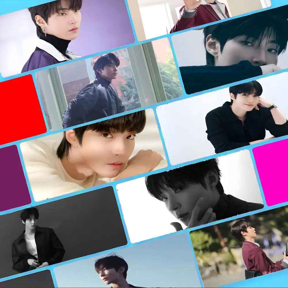 Handsome Hwang In-youp Actors Mouse Pad Non-Slip Large Desk Mat Thick Stitched Edge Gaming Mousepad