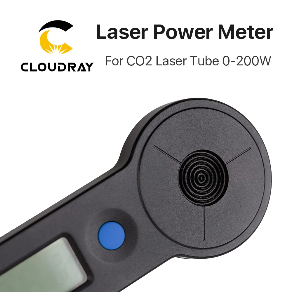 Imagem -04 - Cloudray-alta Precisão Handheld Power Meter Co2 Tubo Laser Dinamômetro Gravação e Máquina de Corte Hlp200b 0-200w