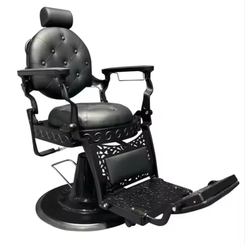 

Vintage Heavy- Hydraulic Barber Chair - Reclining Salon Styling Chair