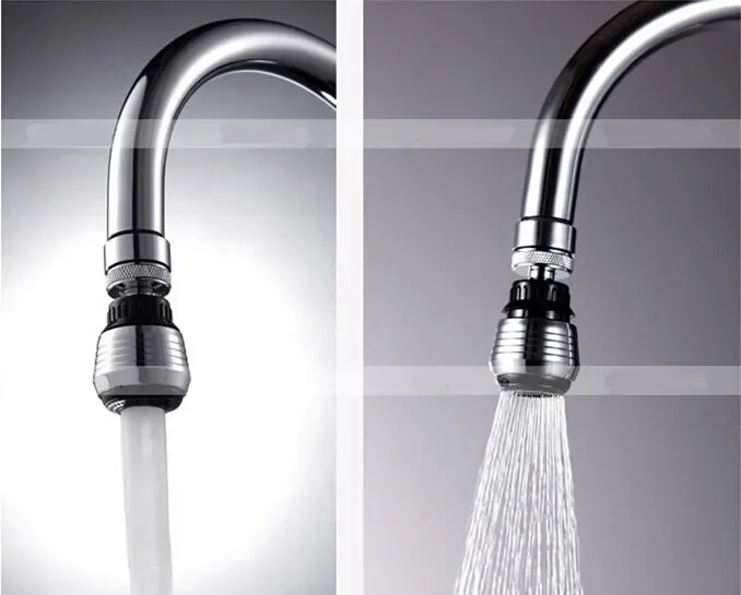 Full Plastic Imitation Metal Water-saving Faucet, Faucet, Bubbler, Kitchen, Easy and Fast Installation