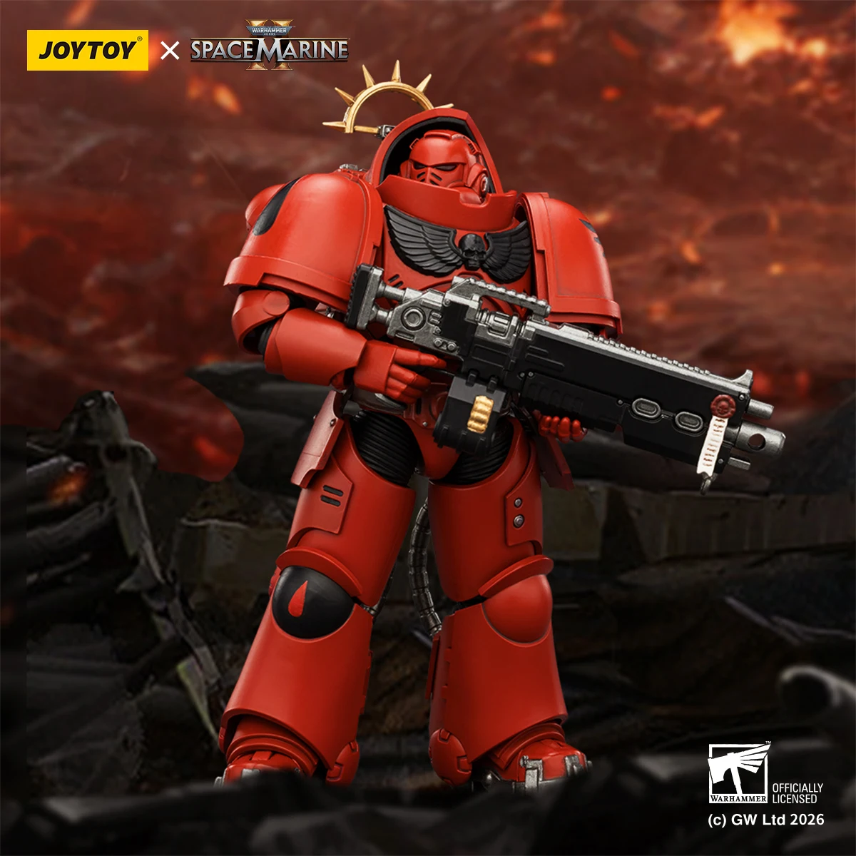 JOYTOY ウォーハンマー 40k スペースマリーン 2 1:18 ゲーム