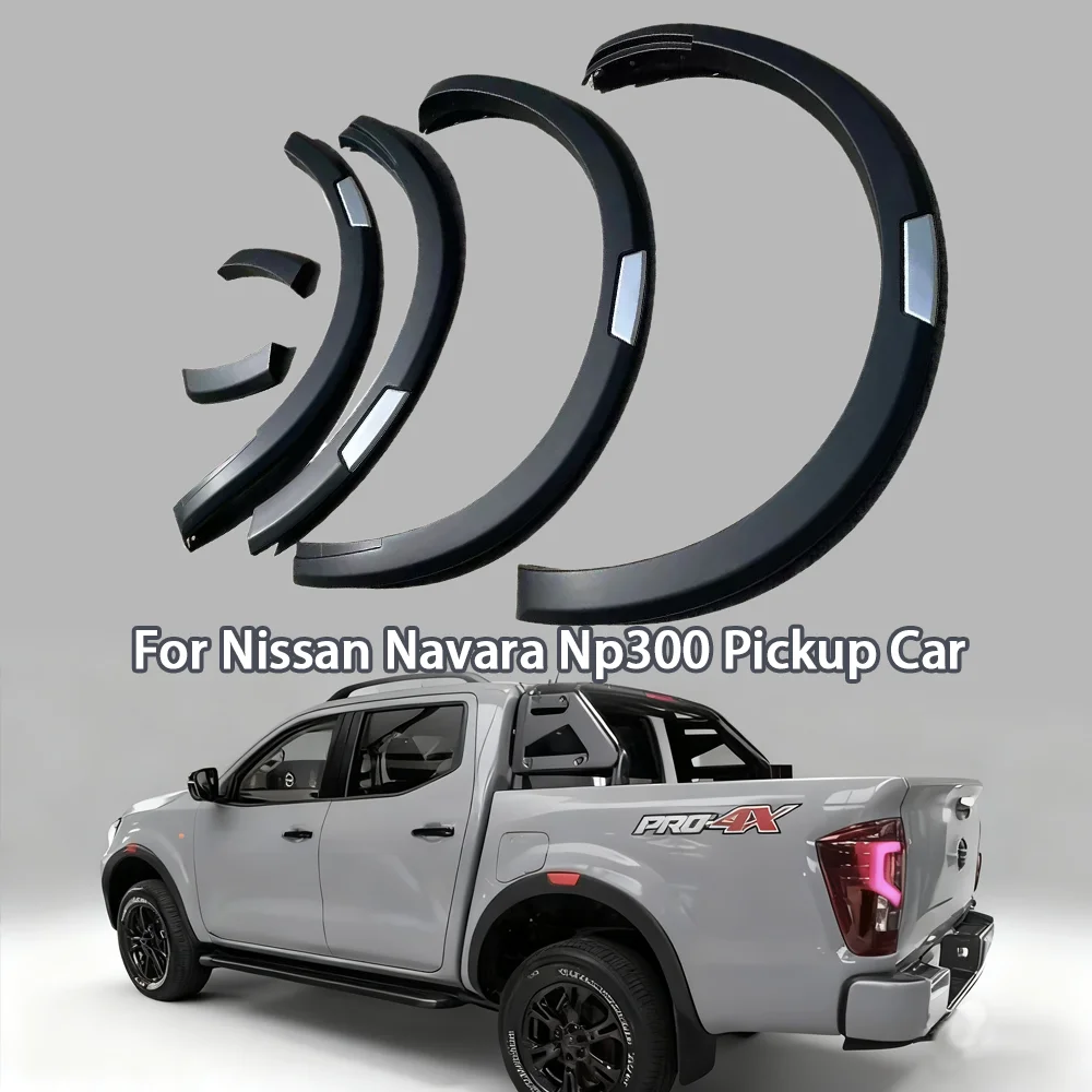 

Fender Flares Bumper Cover Set For Nissan Navara NP300 2016-2020 Heavy Duty Direct Fit Wheel Arch Kit for Pickup Truck Car acce