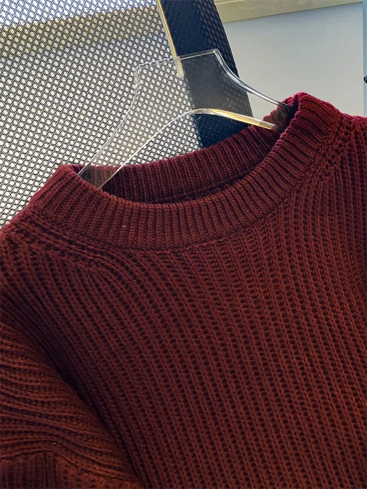 Vintage Oversized Sweaters for Women Knit Pullover Autumn Winter Long Sleeve Causal Korean Fashion Elegant Ladies Loose Jumpers