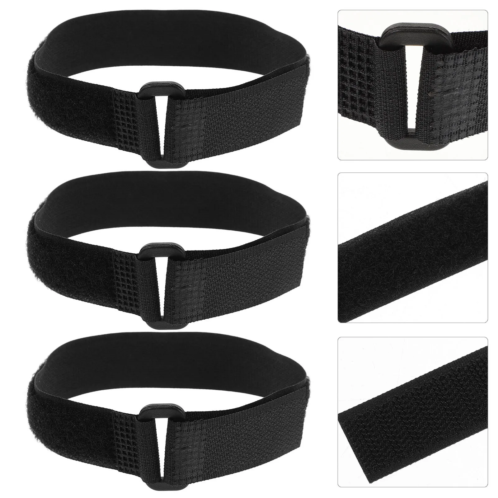 

10 Pcs Football Net Fixed Straps Adjustable Adhesive Hook Fastening Bands Reusable Soccer Field Attachment Ties