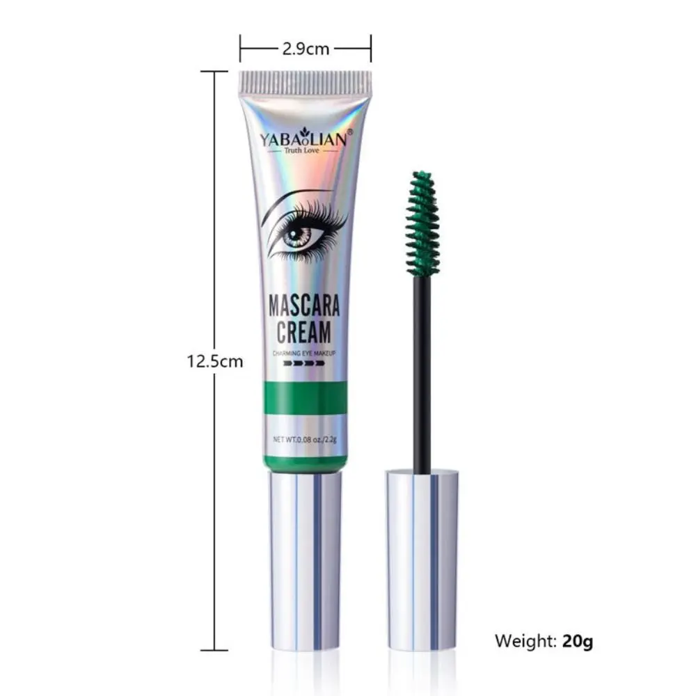 Mascara coloré pour femmes, brosse fine, utilisation sur scène, cils allongés, cils optiques à friser, mascara ultra fin pour filles