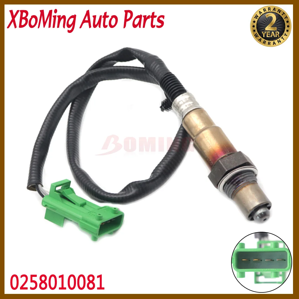 0258010081 Car Air Fuel Ratio Lambda Oxygen O2 Sensor For PEUGEOT 207 208 308 CC SW 408 508 3008 5008 RCZ 9665104080 963597898