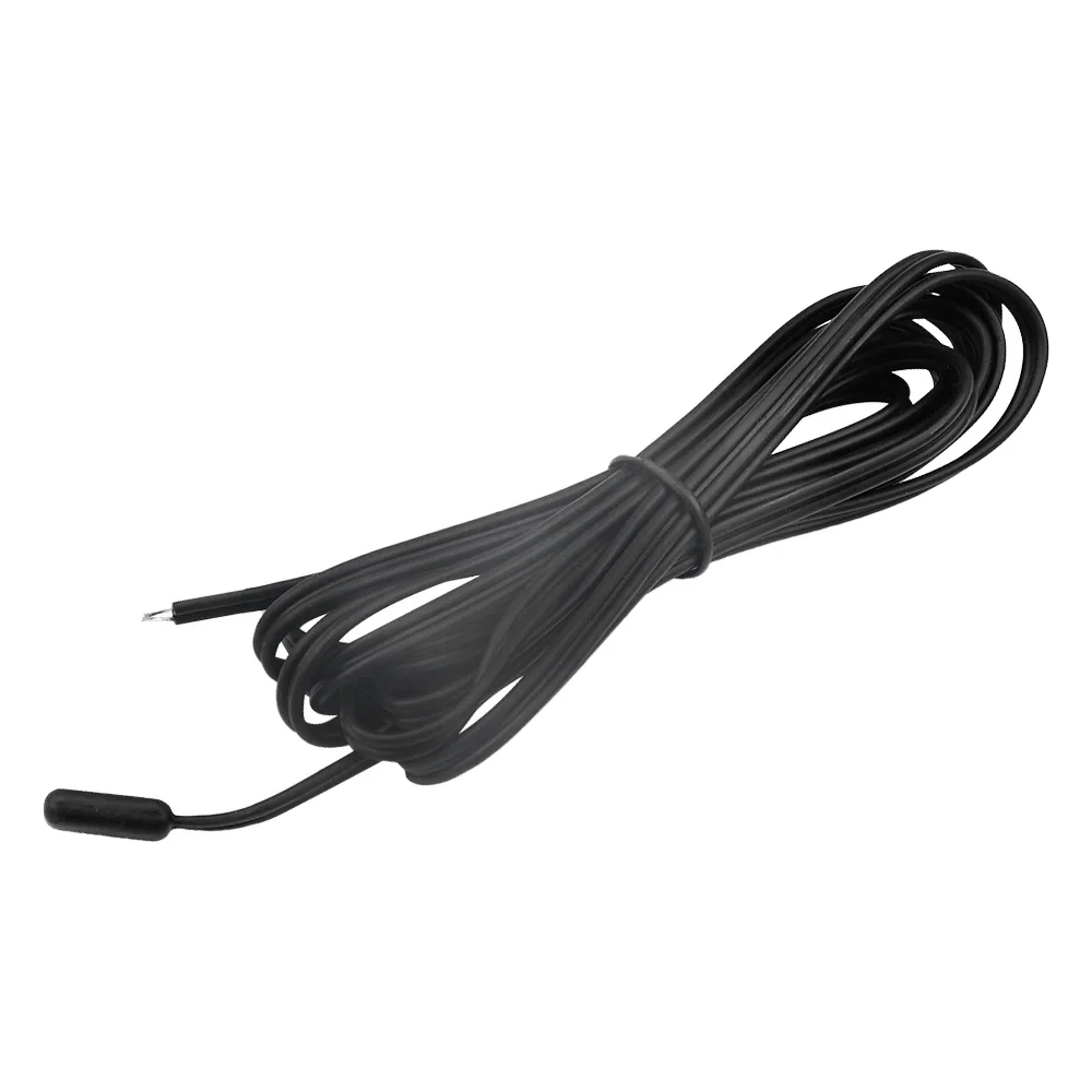 1m/2m Temperature Sensor Probe Ntc R25℃ 10k waterproof Antifreeze High Precision Thermostat Probe