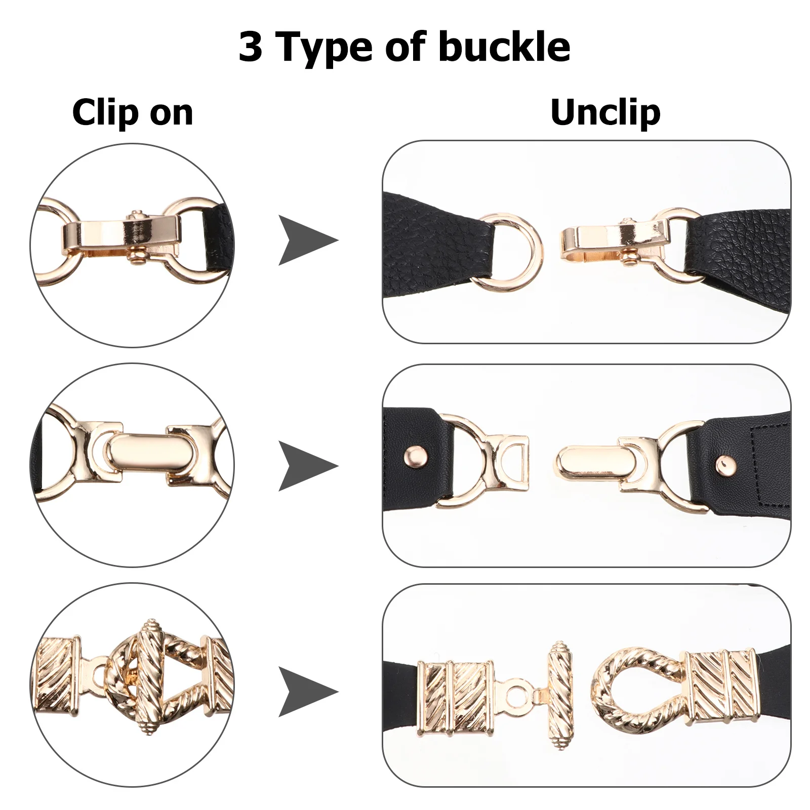 3 قطعة مقاطع معطف الرياح أبازيم ل معطف سترة جاكيتات الصدأ واقية إغلاق معدني دائم ملابس عصرية اكسسوارات