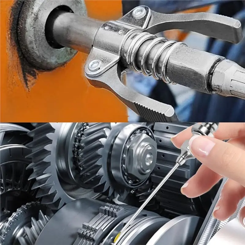 ABRE-للسيارات للجرار طقم تزييت صناعي 12 قطعة نصائح الشحوم توصيل سريع مقرنة خرطوم مرن