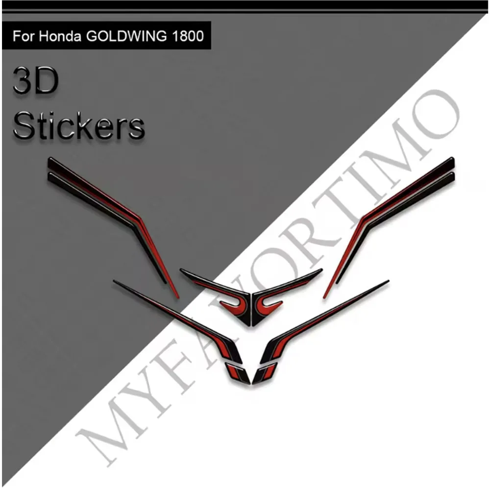 

Для Honda Goldwing Gold wing GL1800 LG 1800 F6B Tour обтекатель крыла бак Pad газ топливо масло защитные наклейки наклейки 2022-2025