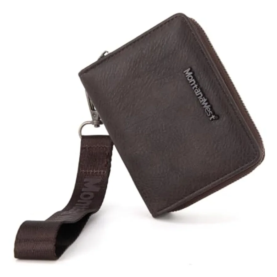 

Small Wallet Woman with a Detachable Wristlet Women's Wallet with Rfid Blocking Lining Minimalist Lightweight and Easy to Carry