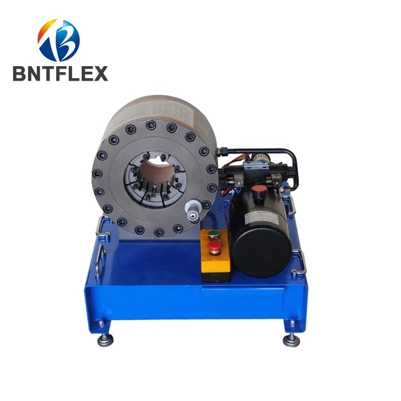High Quality 1/4 2 Inch Hydraulic Hose Crimping Machine BNT24 12V/24V 1 Year Warranty Easy to Operate Good Price