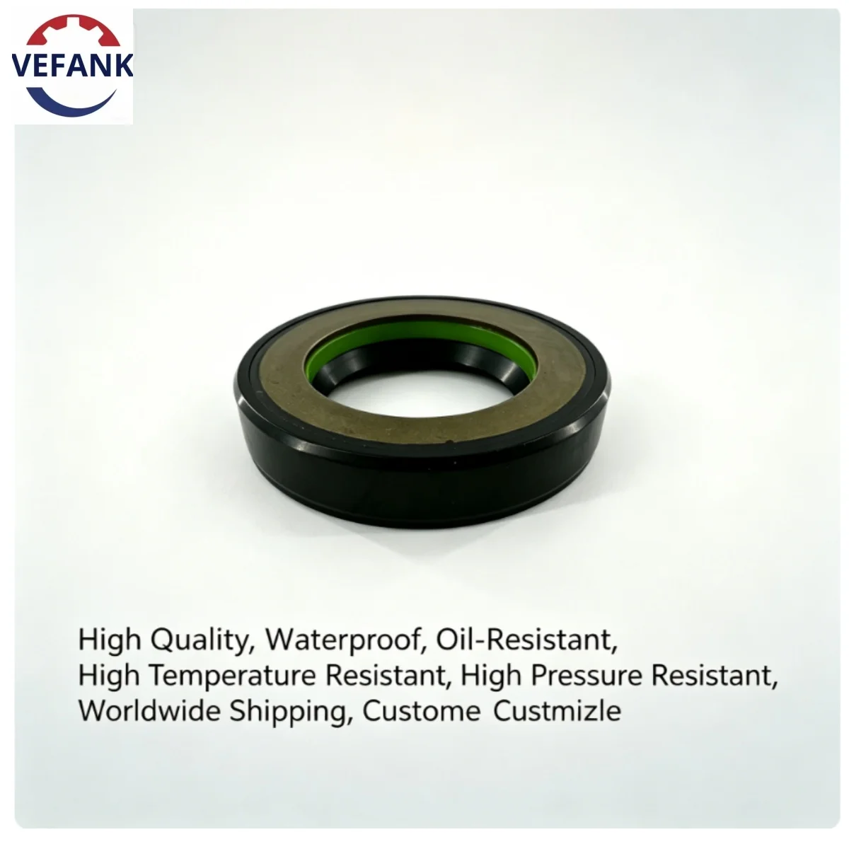 

Oil seal 26*42.5*8.5mm, power steering oil seal, NBR, black, high pressure resistant, suitable for steering gear sealing.